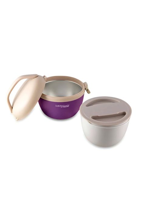 Termo de Comida Inox Purple BS25 Domo 600ML Thermos CRB-600P-2