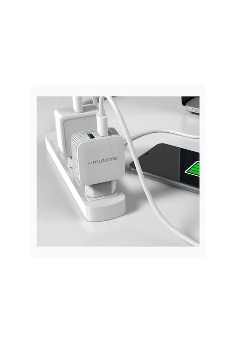 Cargador Motomo Dual USB 12W con Cable Tipo C de 1m SEC-4