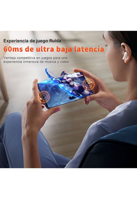 Audífonos Fiddler Minipod Bluetooth Touch Autonomía de 5Hrs-8