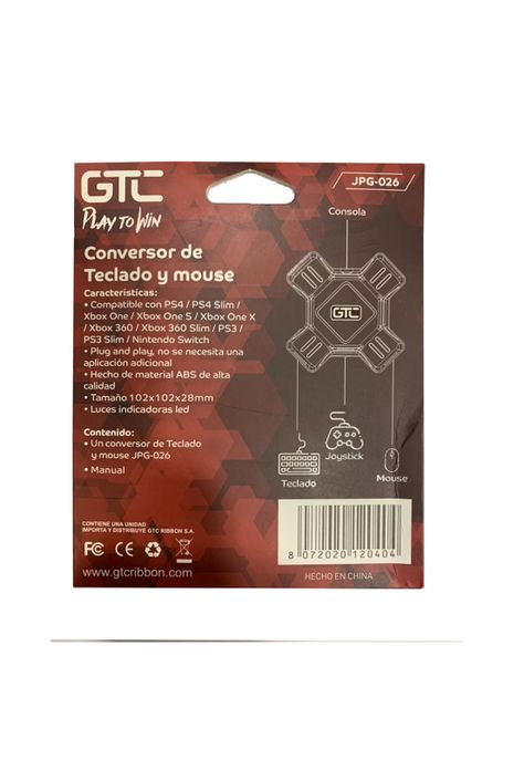 Hub Adaptador de Consolas para Teclado-Mouse Multiplataforma-5