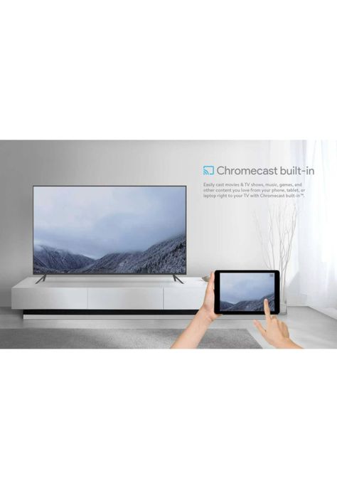 Android Google TV 4K UHD Chromecast + Control Remoto ONN-4