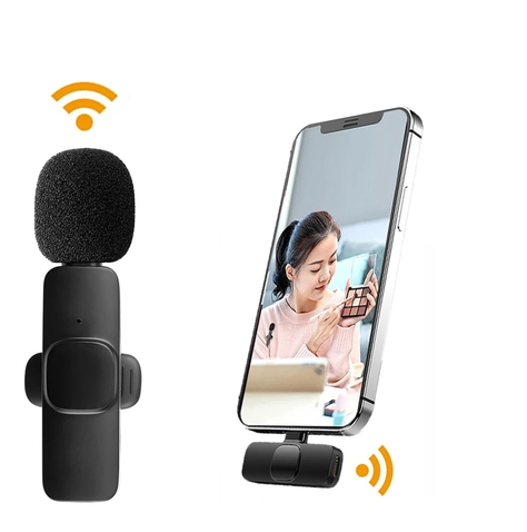 Microfono Inalámbrico HIFI para Smartphone Android & Iphone -1
