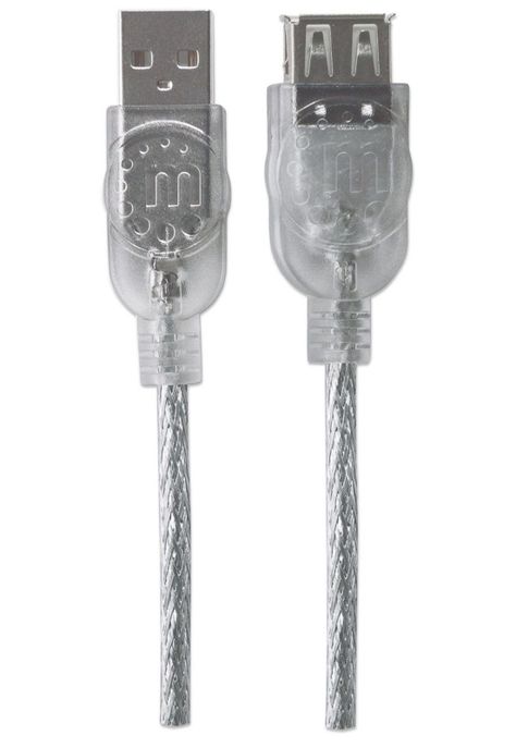 Cable De Datos Extension USB 4.5m  Manhattan 340502-0