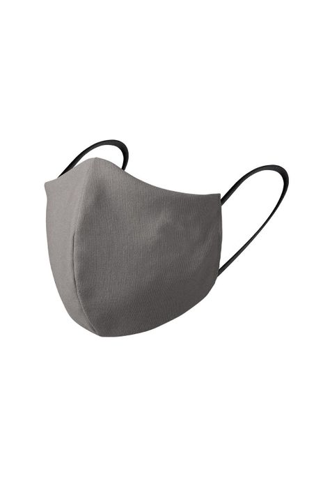 Mascarilla Facial Reutilizable De Cobre Gris  Talla L-0