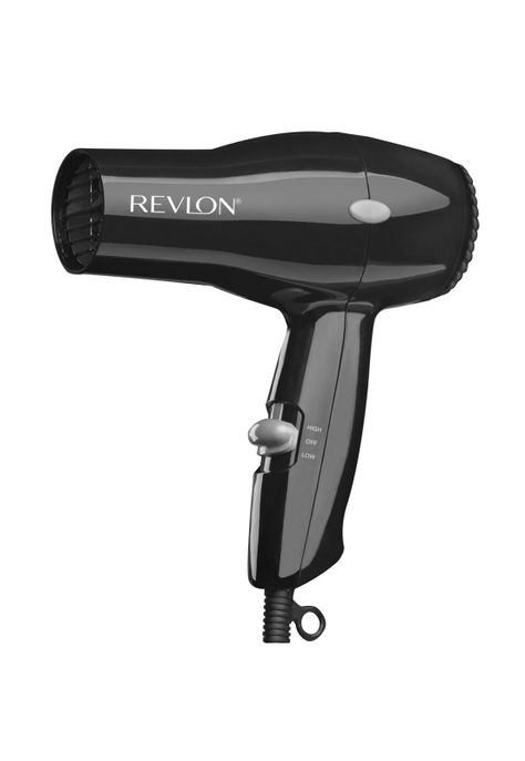 Secador de Cabello para Viajes Revlon DR5260 Negro ionizado-0