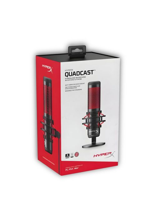 Micrófono Gamer Streaming HyperX QuadCast Profesional-7