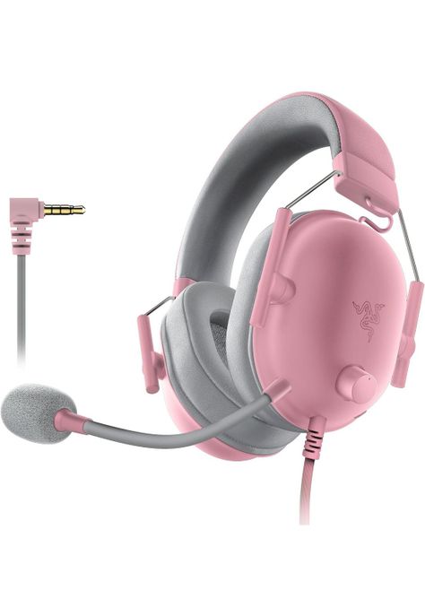 Audífonos Razer Blackshark V2 X Rosa Quartz Multiplataforma-2