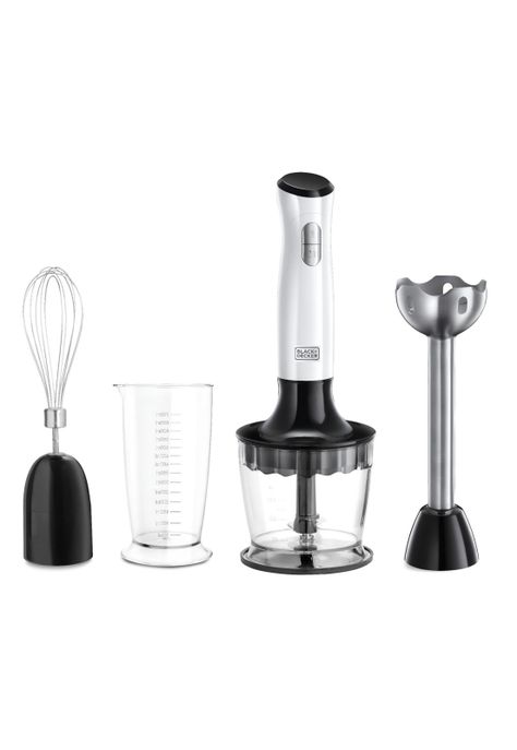 Batidora De Inmersion 3 en 1 Black + Decker 700W HB24710-CL-9
