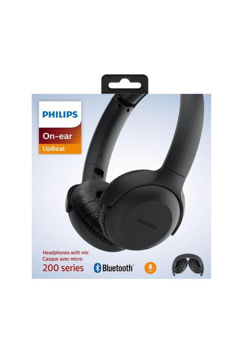 Audífonos Bluetooth Philips Plegable 15h Autonomía TAUH202BK-6