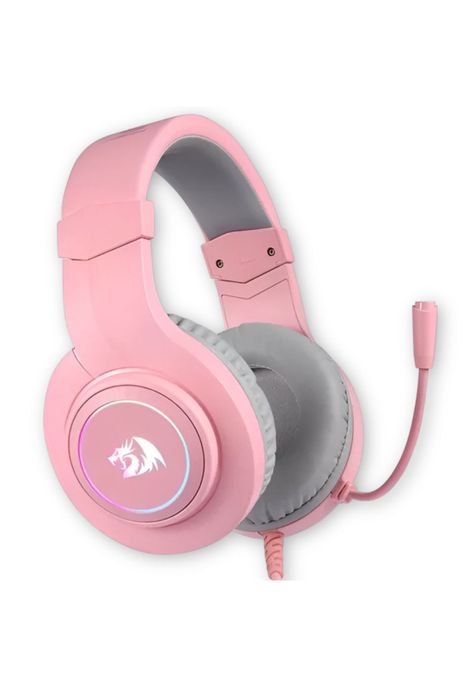 Audífonos Gamer Rosados Multiplataforma Redragon Hylas H260P-2