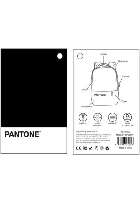 Mochila Turquesa Pantone de Notebooks 16” + Cable Carga USB-4