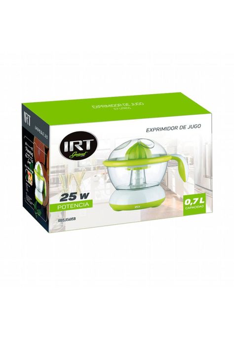 Exprimidor de Jugo Eléctrico IRT 700 ML Verde 220V-4