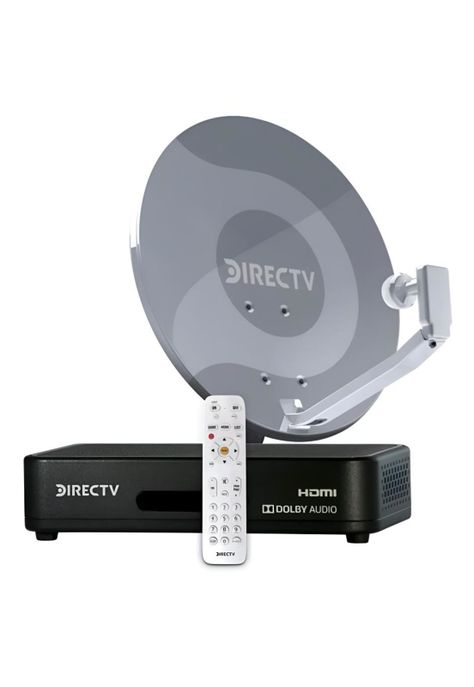 Antena DirecTV Prepago Satelital HD Kit FULL + 2 Directv GO-1