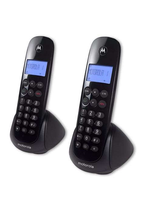 Pack de 2 Teléfonos Inalámbricos Motorola M700-2 Dual HD-0