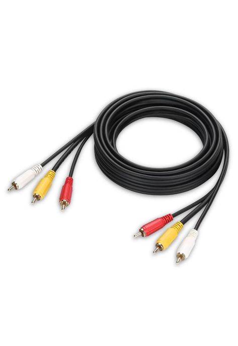 Cable De Audio 3X3 3Rca A 3Rca  1.8 Mt  Dblue Dbcav03-0