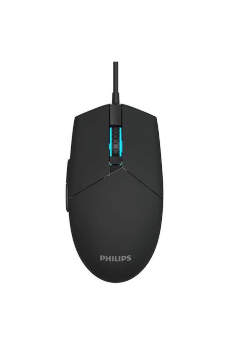 Mouse Philips Multiuso de 6 Botones Retro Iluminado SPK9304-4