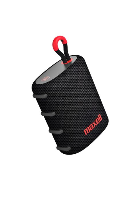 Parlante Portatil Maxell Water Resistant IPX5 Nomad Black 5W-3