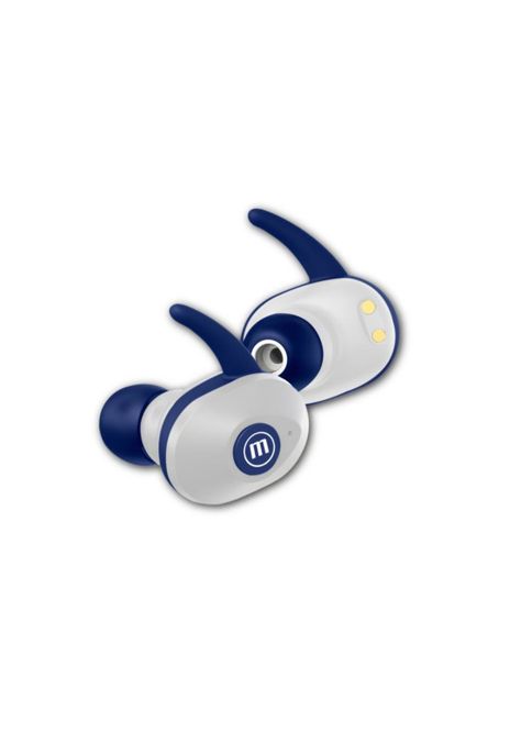 Audífonos Maxell Mini Duo TWS Bluetooth Blue Limit Edition-1
