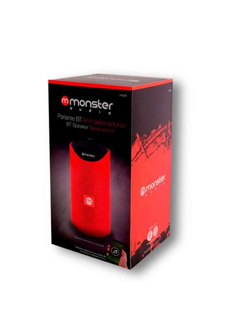 Parlante Portátil Bluetooth Waterproof Monster P450 Rojo-3