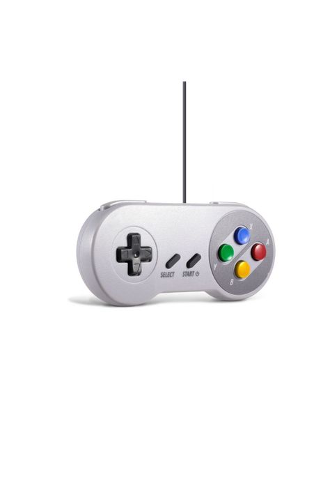 Gamepad USB Retro para Super Nintendo 8 Botones SNES DBC1009-1