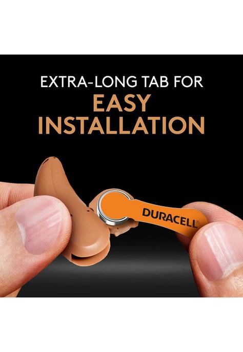 Pila Duracell 13 de Audiología de Larga Duración (Pack de 6)-3
