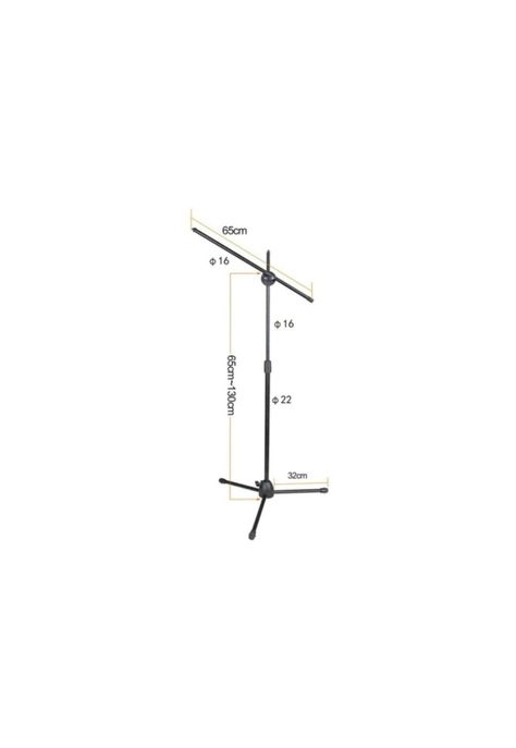 Atril De Microfono Profesional Telescópico / Ajustable MS200-6