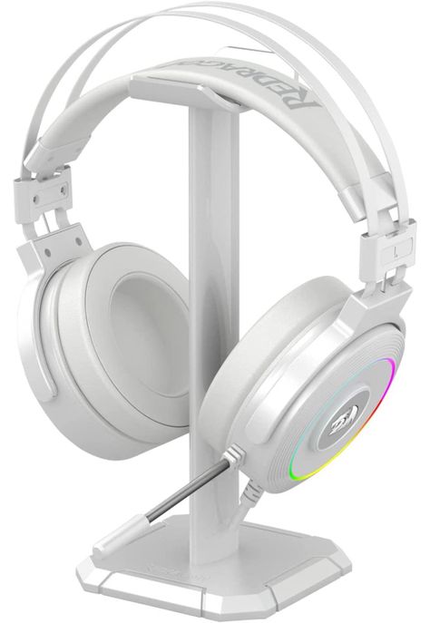 Audifonos USB Redragon Lamia White Audio 7.1 Con Soporte-9