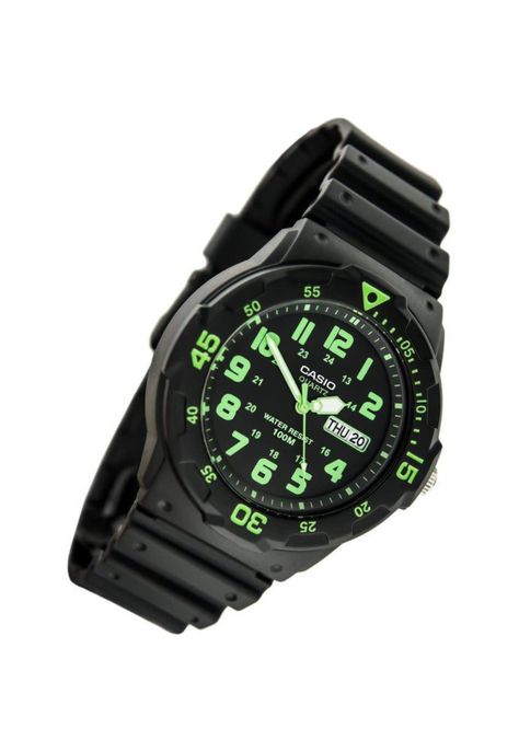 Reloj Casio de Hombre Negro Mrw-200H-3Bvdf Black Fluor-3