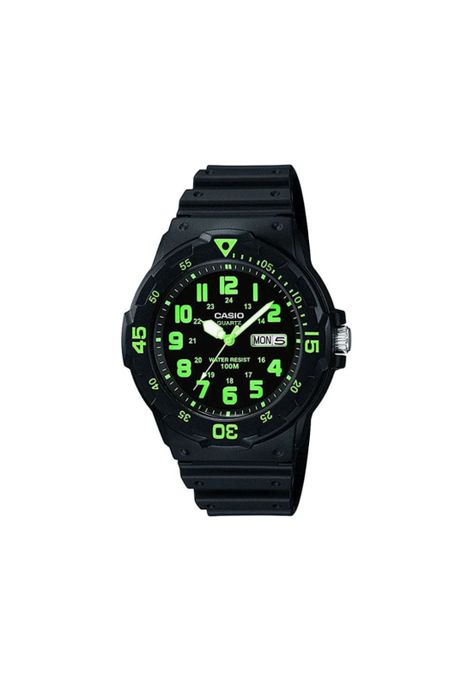 Reloj Casio de Hombre Negro Mrw-200H-3Bvdf Black Fluor-5