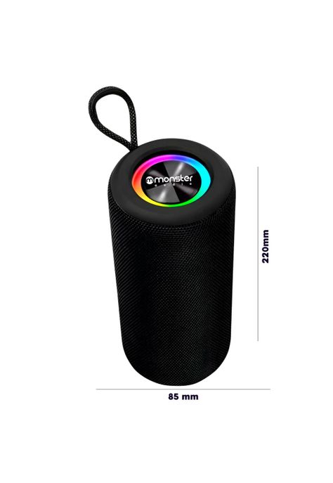 Parlante Bluetooth True Wireless RGB + Radio FM P468N +10W-5