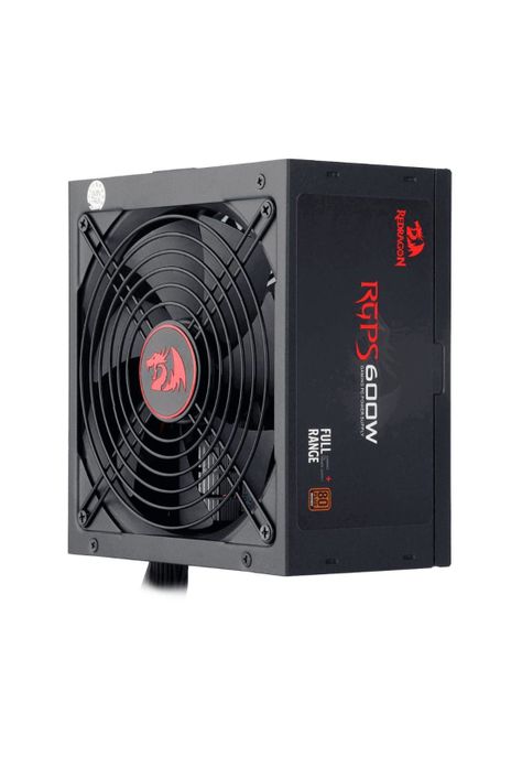 Fuente De Poder Gamer Redragon 600W 80 Plus Ultra Estable-0