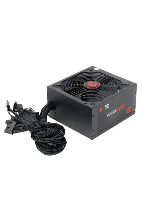 Fuente De Poder Gamer Redragon 600W 80 Plus Ultra Estable-5