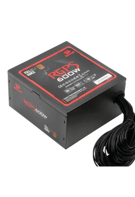 Fuente De Poder Gamer Redragon 600W 80 Plus Ultra Estable-6
