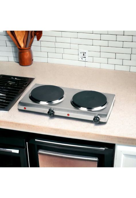 Cocina Encimera Eléctrica Magefesa MGF8022 Dinamic Inox Dual-2