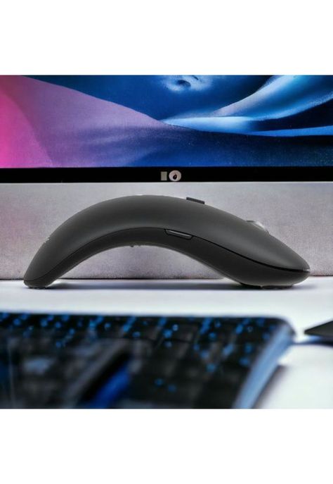 Mouse Ergonomico Inalámbrico Bluetooth + Nano USB 2.4G MB634-3