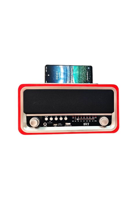 Radio Retro Vintage IRT Bluetooth /AM /FM Recargable RETRO06-4