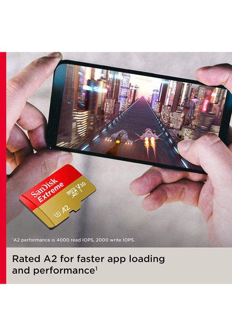 Memoria Micro SD SanDisk 256 GB Extreme Line A2 190 MB/s 4K-8