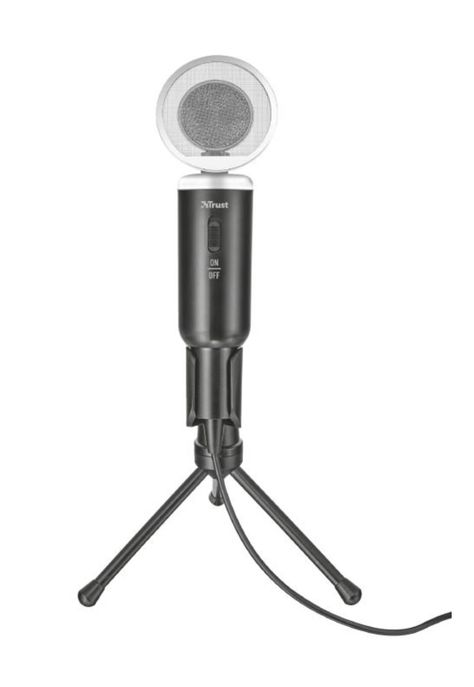 Microfono de Escritorio Trust Madell Jack 3.5mm con Filtro POP-2