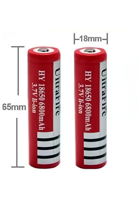 Pack de Baterías Recargables 18650 High Power 6800 Mah 3.7V-2