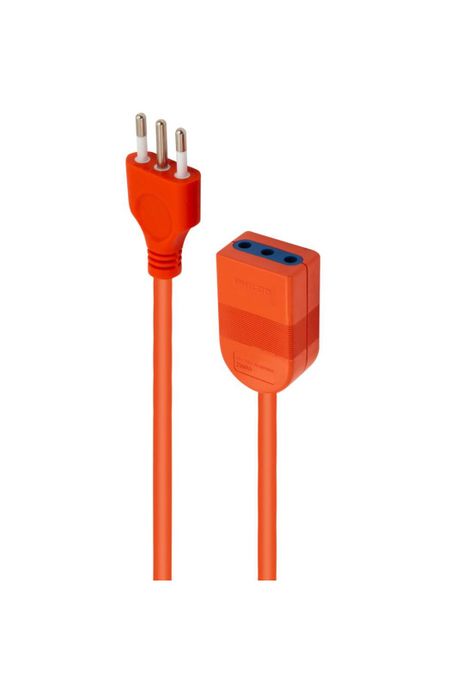 Extensión Eléctrica 15 Metros SEC XT49/ 2500W/ 10A Naranjo-1