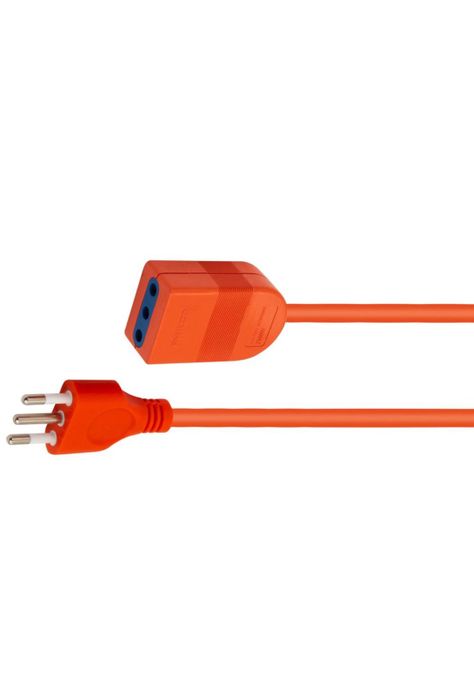 Extensión Eléctrica 15 Metros SEC XT49/ 2500W/ 10A Naranjo-4