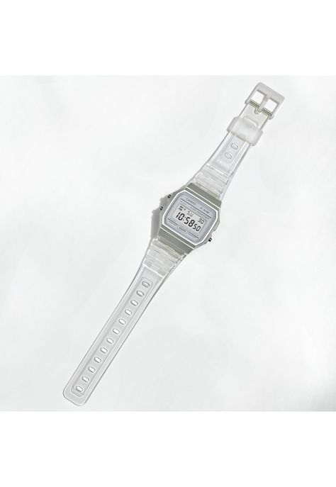Reloj Digital Casio Mujer Silver F-91WS-7DF-1