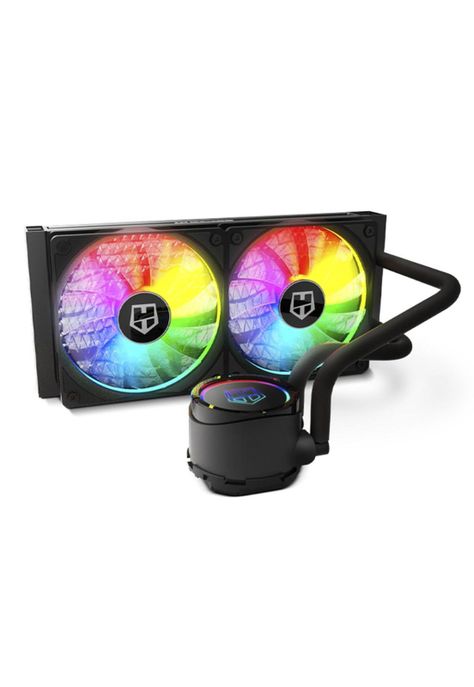 Water Cooling Hummer H-240 Full Color Argb Intel - Amd-0