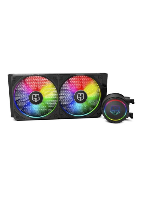 Water Cooling Hummer H-240 Full Color Argb Intel - Amd-1