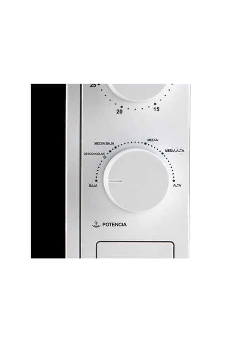 Microondas Thomas 18 Litros Blanco 700W De Potencia-9