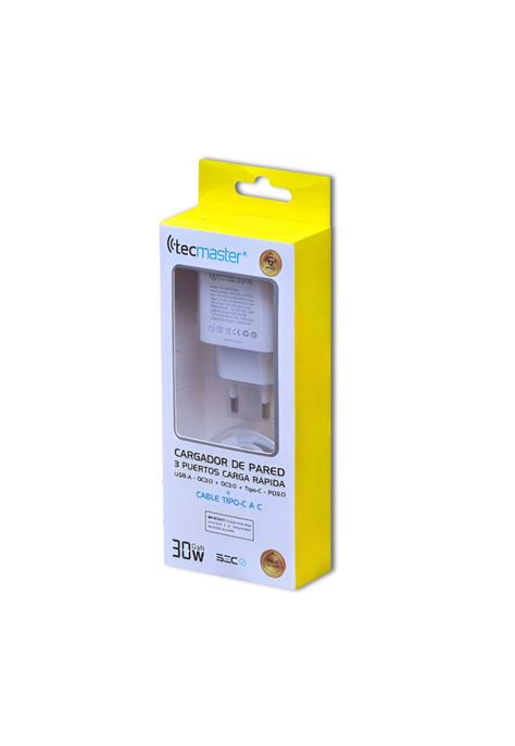 Cargador USB-C de Carga Rapida 30W con GAN + Power Delivery-2
