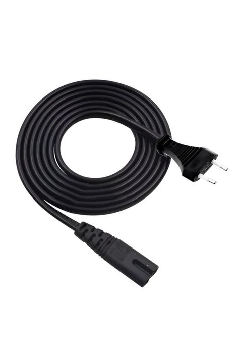 Cable de Poder Tipo 8 Profesional 1.8MT Universal 220V-1