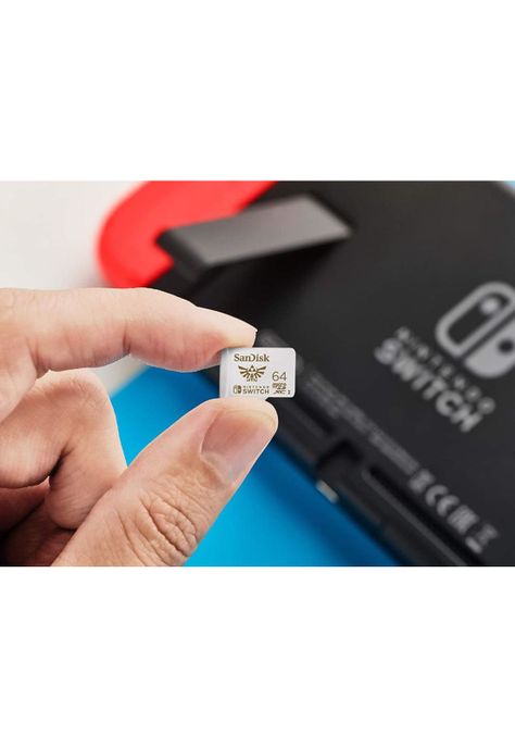 Memoria Sandisk Nintendo Switch 64 GB Micro SD Official Pack-3