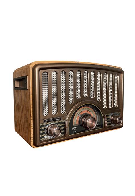 Parlante Portátil BT Retro Sixtinna Años 1930 AM/ FM/ SW-0