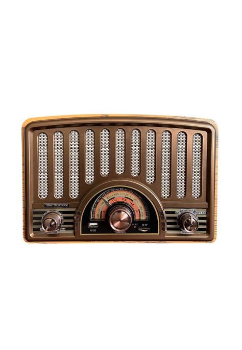 Parlante Portátil BT Retro Sixtinna Años 1930 AM/ FM/ SW-3